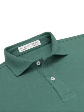 Holderness & Bourne SEALED! NWT! The Oliver Shirt in California Spruce w/Logo.